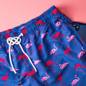 Pantalones cortos de playa rectos de verano 2024 para hombres jóvenes pantalones cortos estampados de secado rápido informales sueltos - Product Image 4