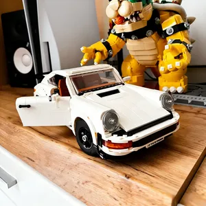 <strong>Vintage</strong> Collection Sports Car 10295 Construction Toy Building Blocks Set for Birthday Gifts Compatible <strong>Legoed</strong> Particles 1458 - Product Image 3