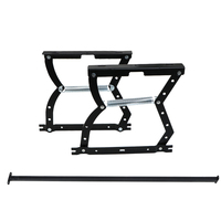 Chaise de canapé fonctionnelle avec mécanisme en fer, accessoires de meubles réglables, charnières pour usage domestique