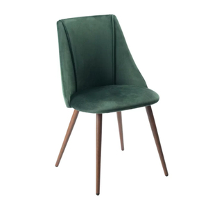 2019 vendita calda mobili per la casa creativo classic design molti colori facoltativi confortevole in tessuto nordic sedia <span class=keywords><strong>da</strong></span> <span class=keywords><strong>pranzo</strong></span> con gambe in metallo - Product Image 2