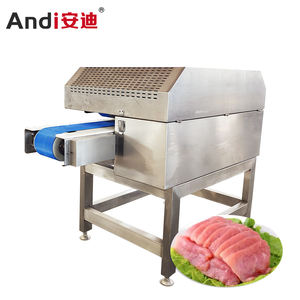 Máquina cortadora <span class=keywords><strong>de</strong></span> carne <span class=keywords><strong>de</strong></span> pecho <span class=keywords><strong>de</strong></span> pollo, rebanador automático <span class=keywords><strong>de</strong></span> carne fresca, máquina comercial para la venta - Product Image 1