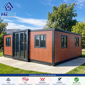Casa Prefabricada Expandible en Contenedor de 20 y 40 Pies, Estándares AU, 1, 2, 3, 4, 5 Dormitorios, Baño Moderno, Vivienda Portátil - Product Image 1