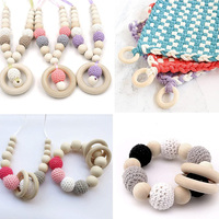 13 Size High-quality Natural Wood Wooden Ring Children DIY Handicraft Wooden Ring Stock