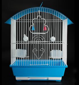 Sıcak Fırsat Kuş Kafesi Küçük Kuş Papağan Ev Tipi Metal Kafes Üreme Küçük Villa Kuş Kafesi - Product Image 1