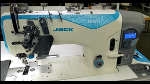 Nueva Máquina de Coser Computarizada de Doble Aguja JK-58450J-A 758750J con Cuchilla Recta para Cortar Hilo, Fácil de Cortar - Product Image 2