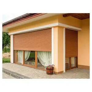 Prima Automatic Roll up Doors and Security Rolling Windows Residential Manual Aluminum Roller Shutter Window