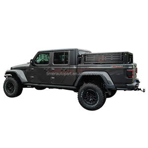 Barres transversales de toit Jeep Gladiator Garde-corps de protection en acier pour lit de ramassage Cadre anti-roulis Feux modifiés avec support arrière - Product Image 2