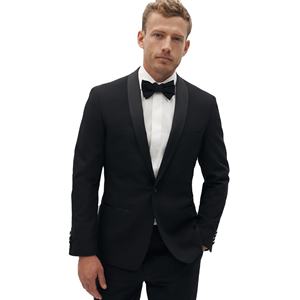 Esmoquin ajustado para hombre, traje de negocios, traje de boda, nuevo diseño a la moda - Product Image 6