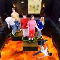 Jeu de Sol Interactif « Le Sol Est de Lave » pour Arène VR et Jeux Sociaux