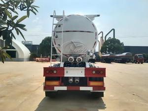 35000L Vacuum Semi-trailer With 4 Axle American Axle Auxiliary Motor Water Ring Vacuum <b>Pump</b> Waste <b>Suction</b> Vehicle For Export - Product Image 4