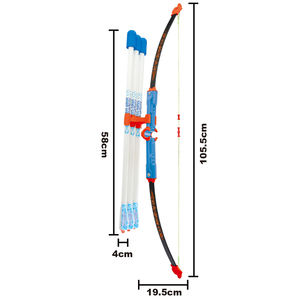 Grote Vezel Plastic Pijl En Boog Speelgoed Voor Kinderen Leeftijd 2-7 Sport Buiten Spel - Product Image 3