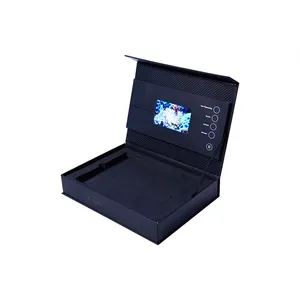 Factory Supply Cheapest With High Qualify 4.3 Inch Video Gift Box ,Video Card Box Art With Custom Logo