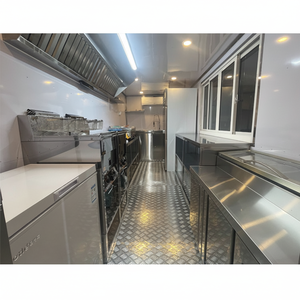 Remolque de Comida 3M para Helados y Smoothies con Gran Ventana de Vidrio |   Fregadero de 3 Compartimentos USA |   Máquina de Hielo |   Negocio de <span class=keywords><strong>Playa</strong></span> con Alto Retorno de la Inversión - Product Image 3