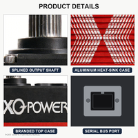 Servomoteur RC personnalisé 180 kg XQ-POWER XQ-S9150D 16,8 V pour Monster Truck Crawler, boîtier en aluminium 452 g
