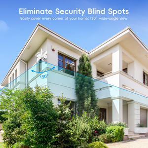 ערכת מצלמות אבטחה סולארית אלחוטית 4 ערוצים, 4 מגה פיקסל, ראיית לילה צבעונית מלאה, עמידות למים בתקן IP65, זיהוי תנועה מבוסס בינה מלאכותית, שמע דו-כיווני, לשימוש חיצוני - Product Image 6