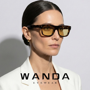 Wanda Oversized <b>Square</b> <b>Sunglasses</b> S32239 UV400 Type 3 TAC Lens For Women - Product Image 4