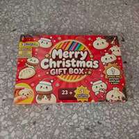 Calendrier de l'Avent Squishy Noël 2026, Boîte Surprise Compte à Rebours 24 Jours, Jouet Anti-Stress Squishy, Cadeau de Noël pour Enfants