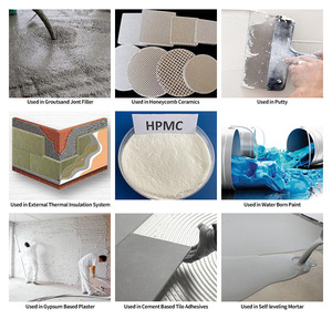 Bột Trét Tường Công Suất Xây Dựng <span class=keywords><strong>Hpmc</strong></span> Methyl Cellulose 25Kg Bột <span class=keywords><strong>Hpmc</strong></span> 200000 Mỹ Phẩm Cấp Cho Bột Trét - Product Image 2