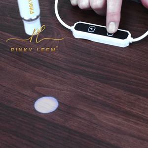 Pinky Leem 2025 Produit à succès Système de colle pour cils UV Extensions de cils Lampe à lumière blanche avec pince de table Pédale - Product Image 6