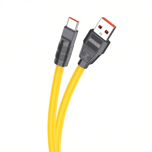 Câble de charge USB Type C Jokade jaune 1m, charge rapide pour téléphone et tablette - Product Image 3