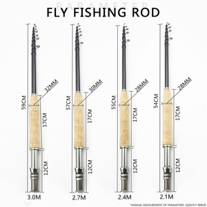 <span class=keywords><strong>Canne</strong></span> à pêche à la <span class=keywords><strong>mouche</strong></span> en fibre de carbone ultra-légère populaire européenne et américaine <span class=keywords><strong>10</strong></span> <span class=keywords><strong>pieds</strong></span> ligne 7 manche en bois pour la pêche lente en lac - Product Image 5