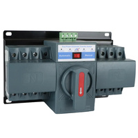 Saklar Transfer otomatis (ATS) dengan 2p & 4p tipe Circuit Breaker daya ganda sumber AC