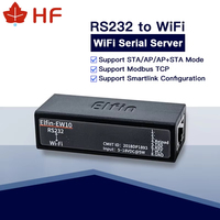 Puerto serie RS232 a dispositivo WiFi, módulo de servidor IOT, compatible con TCP/IP, Telnet, Modbus, Protocolo TCP, transferencia de datos a través de WiFi