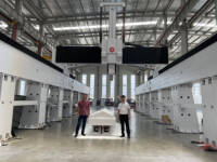 Machine de moulage de prises pour grands yachts, routeur CNC 5 axes