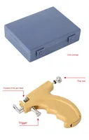 Pistolet de perçage d'oreilles indolore en acier inoxydable, marque Hua Xi, 0,1 kg, outils et équipement de bijouterie, vente chaude