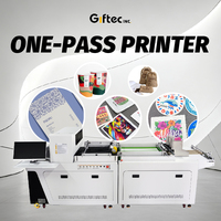 Imprimante à bande continue Giftec à jet d'encre à fort volume pour sacs alimentaires, sachets refermables et pochettes en papier kraft
