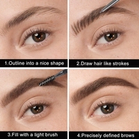 Crayon à sourcils minéral doré végétalien, fin, waterproof, longue tenue, application facile, qualité professionnelle, OEM/ODM, marque privée