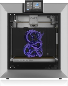 Imprimante 3D QIDI PLUS4 à usage industriel, haute vitesse 600 mm/s 65 ℃   Nivellement automatique complet 370 ° Extrudeur Direct C avec support PLA - Product Image 1