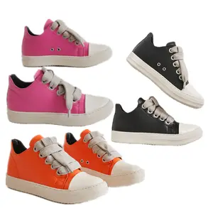 Casual PU Leather Sneaker Shoes Shoes Women Male Luxury Shoes Women Designer Lace up Women's Platform Sneakers 2023