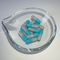 00 0 1 Pilule végétale emballée Remplissage végétalien végétalien dur vide Capsules à enrobage entérique pharmaceutique HPMC