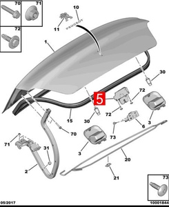 9814711880 8726N9 Serrures de hayon à verrouillage centralisé de haute qualité 100% testées pour <span class=keywords><strong>Peugeot</strong></span> 206/301/307/307CC/<span class=keywords><strong>308</strong></span>/408/508/607 - Product Image 6