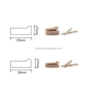 Barra de Madera de Pino de Alta Calidad, Ajuste Perfecto, Longitud Personalizada