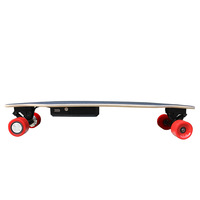Skateboard Électrique Tout-Terrain Pas Cher, E-Skateboard Longboard Électrique Haute Vitesse en Érable pour Adultes