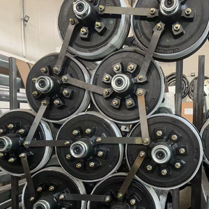 Nhà Máy Cung Cấp Trailer Hệ Thống Treo Trục Mỹ Phong Cách Tùy Chỉnh 8 Bu Lông 7000 Lb Xoắn Trailer Trục Với 12 "Phanh - Product Image 3