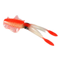 Leurre de pêche en PVC lumineux GS 2g7g, simulation de pieuvre océanique, pour la pêche en roche, en réservoir, en étang, leurres de calmar