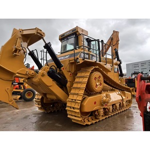 Topadora de cadenas Caterpillar D10N, maquinaria de movimiento de tierras con motor, color amarillo, para construcción en roca - Product Image 4