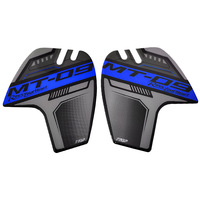 Autocollant de réservoir de carburant ISURE MT 09 Accessoire de voiture et de moto de sport antidérapant en os de poisson fabriqué en matériau durable