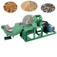 Machine de sciure de bois de champignon comestible équipement de meulage machine de sciure de bois de champignon mobile