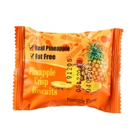 476g doux rond ananas saveur sucre biscuit fruits Dessert Biscuits et bonbons dans Halal certifié boîte sac Carton emballage