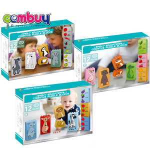 Câu Đố Nhận Thức 12 Cái Xây Dựng Học Tập Sớm Khối Trẻ Mới Biết Đi - Product Image 4