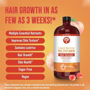 Oem/odm צמיחת שיער תוספת נוסחה נוזלי תמיסת טיפות מולטי למבוגרים עבור צמיחת שיער הפחתת קמטים - Product Image 2