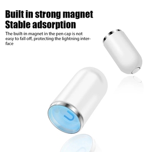 Tapa de repuesto magnética a precio de fábrica para <span class=keywords><strong>Apple</strong></span> Pencil, adaptador de carga de 1 punta para <span class=keywords><strong>Apple</strong></span> Pencil, tapa de <span class=keywords><strong>accesorios</strong></span> de primera generación - Product Image 5