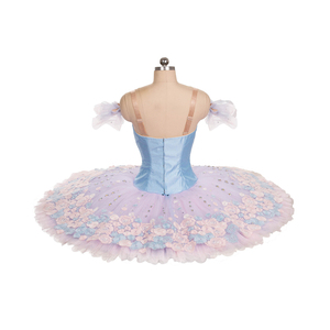 Ballet <span class=keywords><strong>tutu</strong></span> de ballet classique pour filles, 12 couches, en <span class=keywords><strong>Tulle</strong></span> rigide, <span class=keywords><strong>blanc</strong></span>, pour enfants, costume professionnel, - Product Image 3