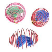 Offre Spéciale Écologique Classique En Peluche Chat Printemps Boules Jouet Extensible Rolling Balls pour Chatons Moderne Dessin Animé Souris Slinky Rats
