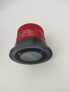 Luce di Segnalazione Solare <span class=keywords><strong>a</strong></span> LED Lampeggiante con Base Magnetica, Lampada Stroboscopica di Emergenza per Auto - Product Image 2