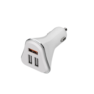 Cargador de coche <span class=keywords><strong>USB</strong></span> de 5V 3.1A para teléfono Adaptador <span class=keywords><strong>USB</strong></span> de 3 puertos Enchufe de encendedor de cigarrillos Cargador rápido Ventas al por mayor OEM ODM Fábrica - Product Image 1